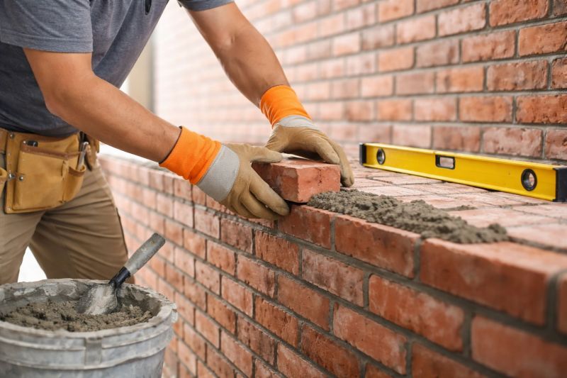 Brick Fence Installation in Norwalk, CT