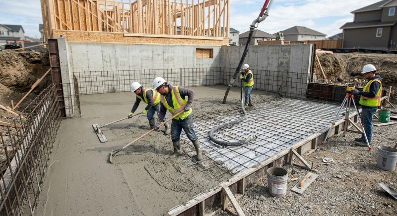 Basement Concrete Pouring in Columbus, OH