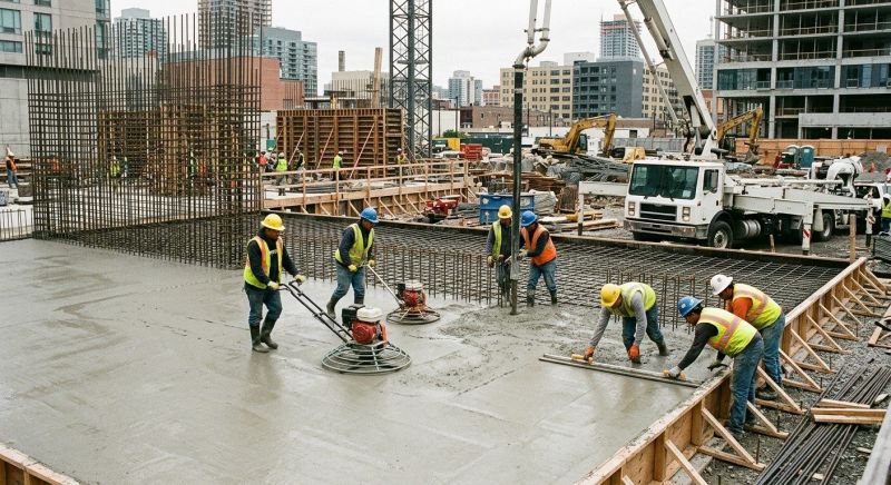 Commercial Slab Construction in Franklin, TN