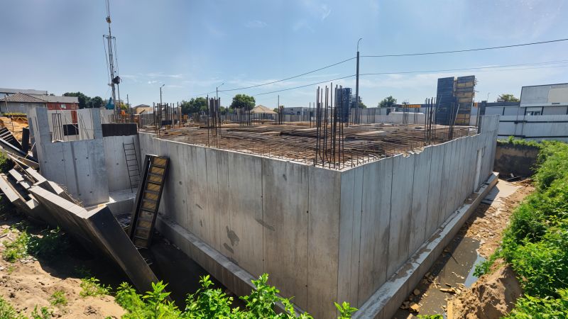 Commercial Slab Construction in Greenville, SC